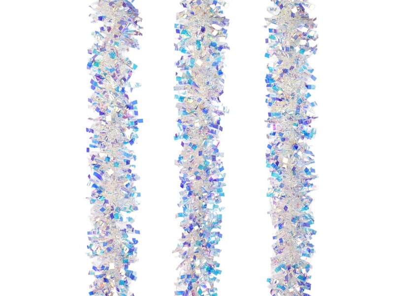 Řetěz s duhovým efektem délka 2 m, set 3 ks