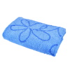 bambusový ručník FLOWER 50x90 cm modrý