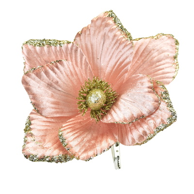 Magnólie květ růžový Ø20 cm