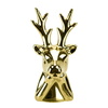 Keramický jelen zlatý 13,5 cm