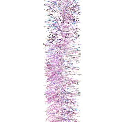 Vánoční řetěz růžový s laser efektem 2 m