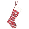 Vánoční bota pletená