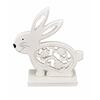 Zajíček perforovaný, bílý 16 cm
