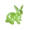 Keramický zajíček zelený 7,4 cm