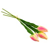 Svazek 3 ks tulipánů růžové 50 cm